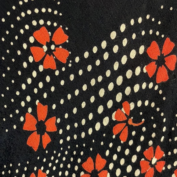 Ann Taylor retro quirky Loft fluttery skirt 30s 40s style size 10 - Picture 3 of 8